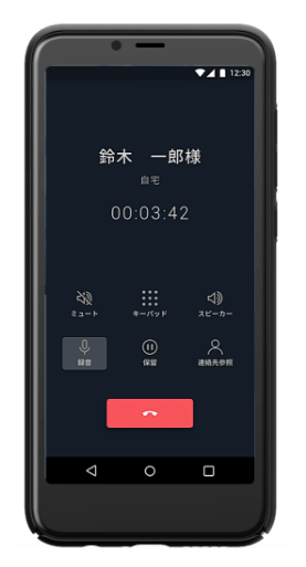 通話を録音 イメージ画像